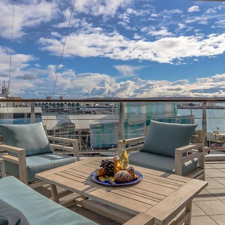 2Br Penthouse Waterfront Apt In Cbd Auckland - Free Parking! Lejlighed Eksteriør billede