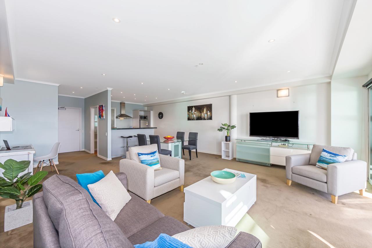 2Br Penthouse Waterfront Apt In Cbd Auckland - Free Parking! Lejlighed Eksteriør billede