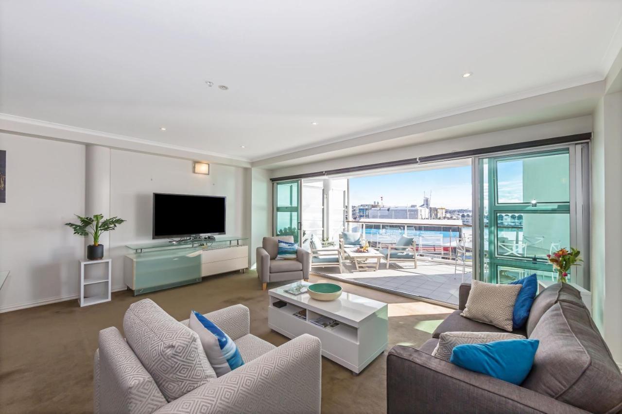 2Br Penthouse Waterfront Apt In Cbd Auckland - Free Parking! Lejlighed Eksteriør billede