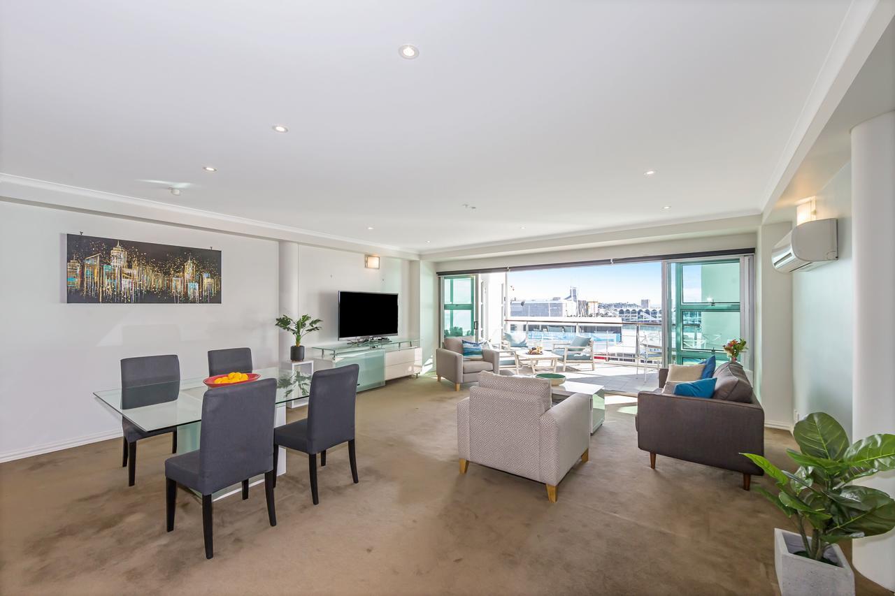 2Br Penthouse Waterfront Apt In Cbd Auckland - Free Parking! Lejlighed Eksteriør billede