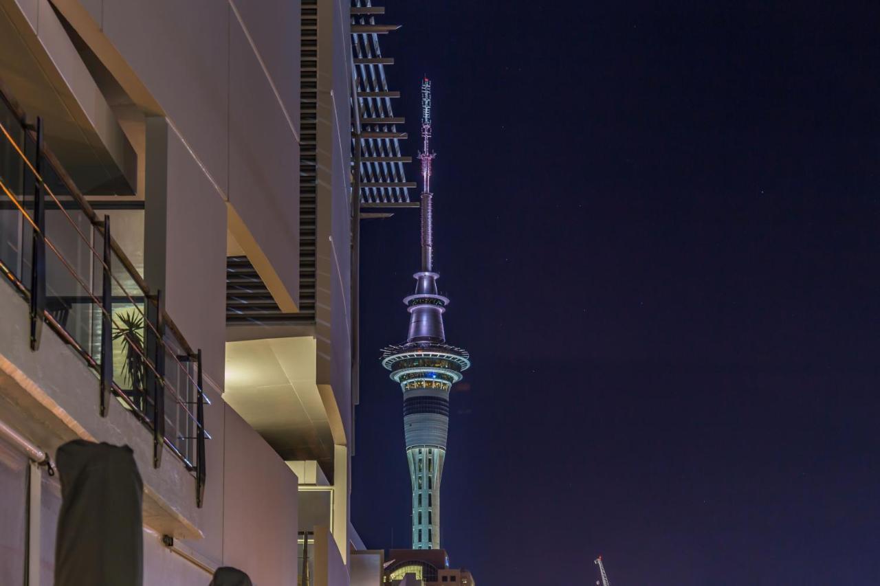 2Br Penthouse Waterfront Apt In Cbd Auckland - Free Parking! Lejlighed Eksteriør billede