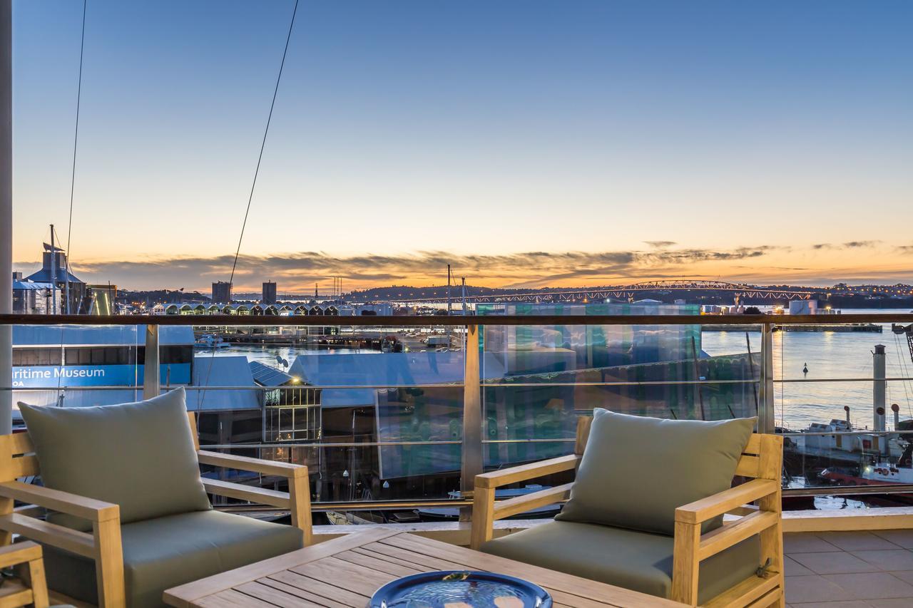 2Br Penthouse Waterfront Apt In Cbd Auckland - Free Parking! Lejlighed Eksteriør billede