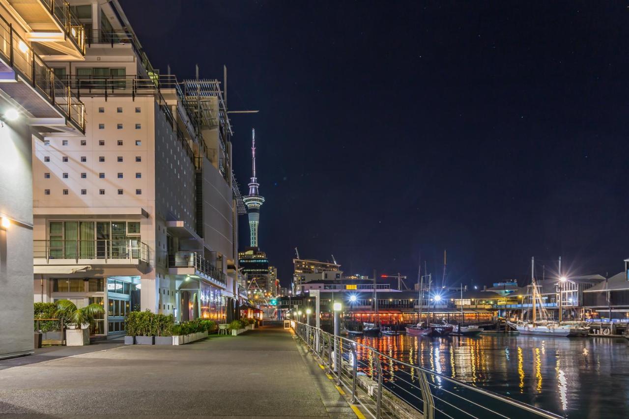 2Br Penthouse Waterfront Apt In Cbd Auckland - Free Parking! Lejlighed Eksteriør billede