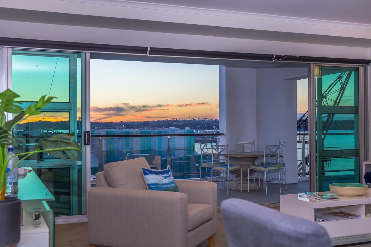 2Br Penthouse Waterfront Apt In Cbd Auckland - Free Parking! Lejlighed Eksteriør billede