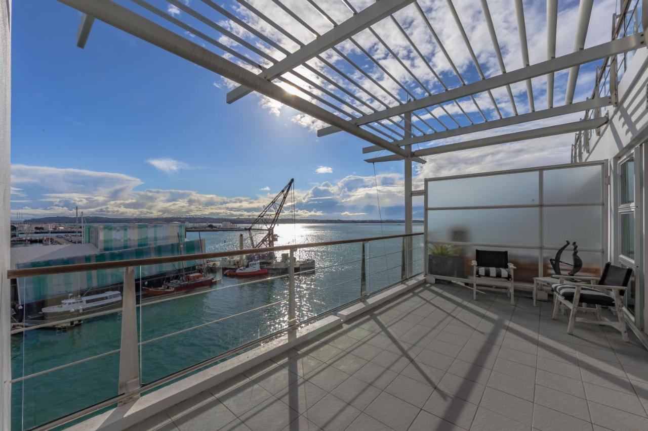 2Br Penthouse Waterfront Apt In Cbd Auckland - Free Parking! Lejlighed Eksteriør billede