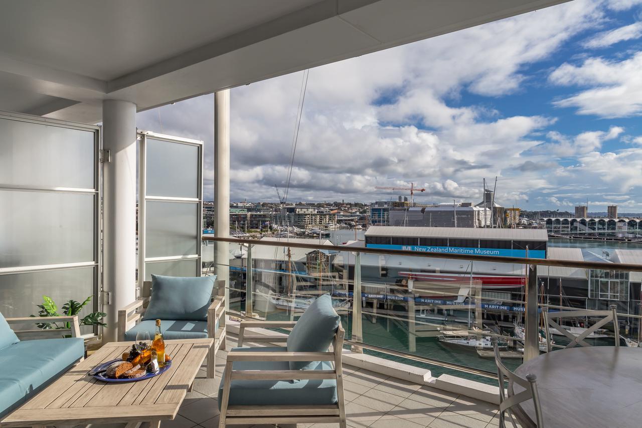 2Br Penthouse Waterfront Apt In Cbd Auckland - Free Parking! Lejlighed Eksteriør billede